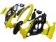 2004-2006 Suzuki GSX600F/GSX750F Motorcycle Fairings - Glossy Black Yellow Canada Suppliers