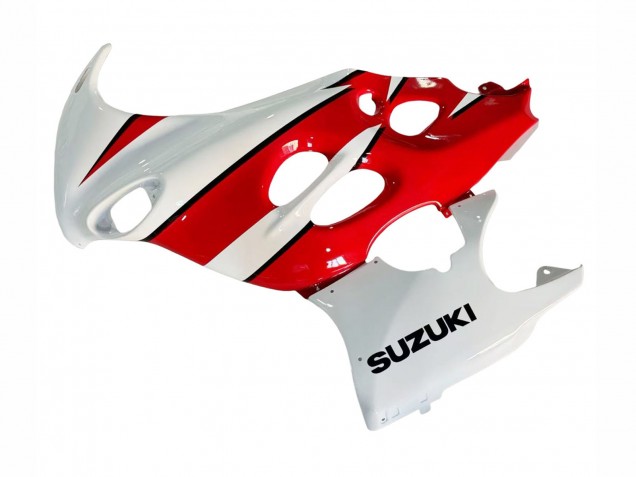 2004-2006 Suzuki GSX600F/GSX750F Motorcycle Fairings - White Red Canada Suppliers