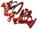 2004-2006 Suzuki GSX600F/GSX750F Motorcycle Fairings - Burnt Orange White Logo Canada Suppliers