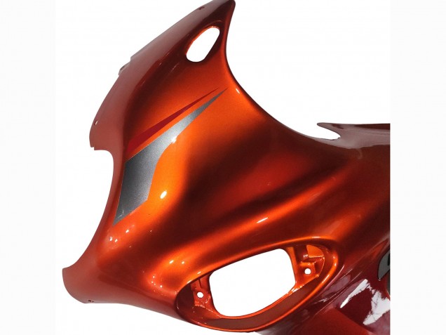 2004-2006 Suzuki GSX600F/GSX750F Motorcycle Fairings - Burnt Orange White Logo Canada Suppliers