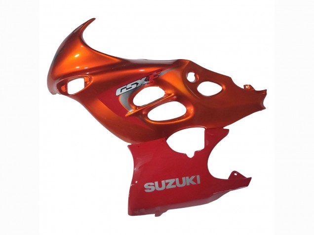 2004-2006 Suzuki GSX600F/GSX750F Motorcycle Fairings - Burnt Orange White Logo Canada Suppliers