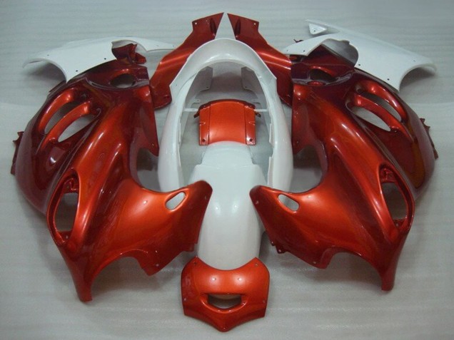 2004-2006 Suzuki GSX600F/GSX750F Motorcycle Fairings - Burnt Orange White Canada Suppliers