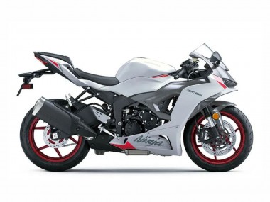 2023-2025 Kawasaki ZX6R Motorcycle Fairings - Pearl White Black Red Canada Suppliers