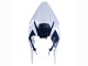 2023-2025 Kawasaki ZX6R Motorcycle Fairings - Pearl White Black Red Canada Suppliers