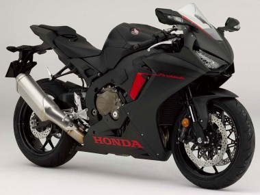 2017-2023 Honda CBR1000RR Motorcycle Fairings - Matte Black with Red Logo Canada Suppliers