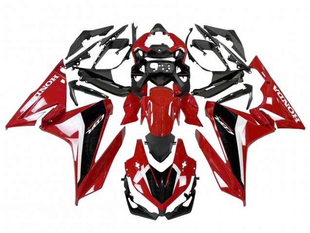 2022-2023 Honda CBR500R Motorcycle Fairing - Red White Black Canada Suppliers