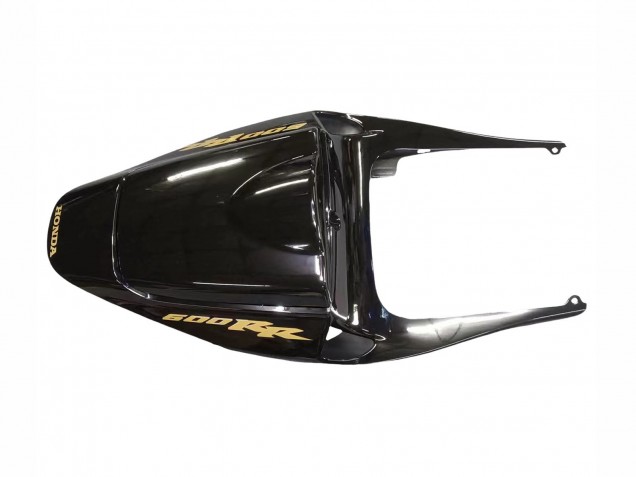 2005-2006 Honda CBR600RR Motorcycle Fairings - Black with Gold Logo Canada Suppliers