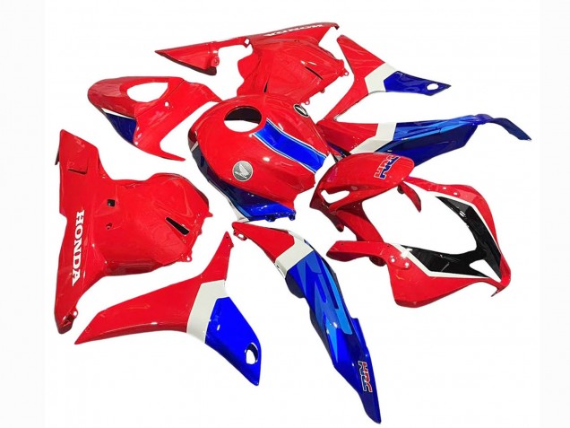 2009-2012 Honda CBR600RR Motorcycle Fairings - White Red Blue HRC Canada Suppliers