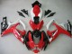2006-2007 Suzuki GSXR 600 / GSXR 750 Motorcycle Fairing - White Red Glossy Black Canada Suppliers