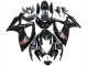 2006-2007 Suzuki GSXR 600 / GSXR 750 Motorcycle Fairings - Glossy Black Silver Red Canada Suppliers