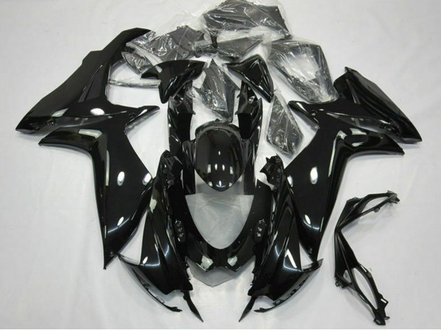 2011-2024 Suzuki GSXR 600 / GSXR 750 Motorcycle Fairings - Glossy Black Canada Suppliers