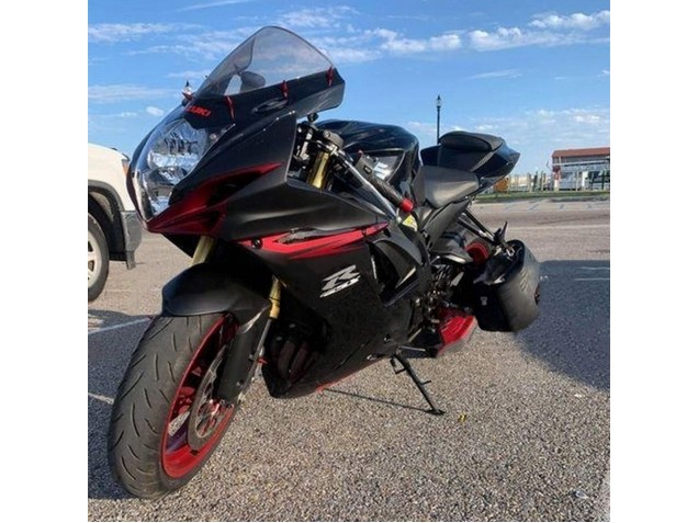 2011-2024 Suzuki GSXR 600 / GSXR 750 Motorcycle Fairings - Black Grey Red Line Canada Suppliers