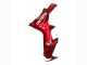 2011-2024 Suzuki GSXR 600 / GSXR 750 Motorcycle Fairings - Red White Decal Canada Suppliers