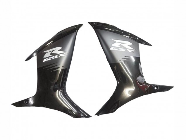 2011-2024 Suzuki GSXR 600 / GSXR 750 Motorcycle Fairings - Matte Black Glossy Black White Decal Canada Suppliers