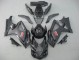 2007-2008 Suzuki GSXR 1000 Motorcycle Fairings - Matte Black Glossy Black Canada Suppliers