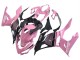 2018-2024 Kawasaki Ninja 400 Motorcycle Fairings - Pink Matte Black Honeycomb Canada Suppliers