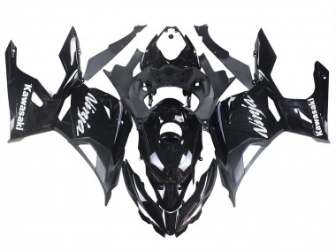 2018-2024 Kawasaki Ninja 400 Motorcycle Fairings - Glossy Black Matte Black White Decals Canada Suppliers