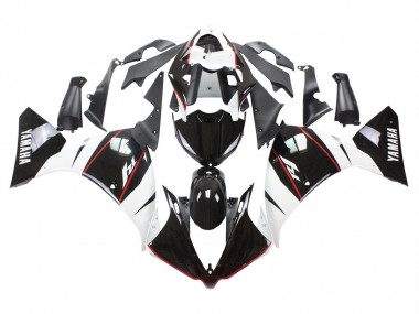 2012-2014 Yamaha YZF 1000 R1 Motorcycle Fairing - White Red Glossy Black Canada Suppliers