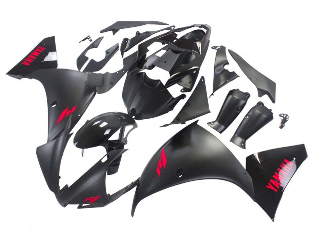 2012-2014 Yamaha YZF 1000 R1 Motorcycle Fairings - Glossy Black Matte Black Red Canada Suppliers