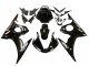 2006-2009 Yamaha YZF R6S Motorcycle Fairings - Glossy Black White Decals Canada Suppliers
