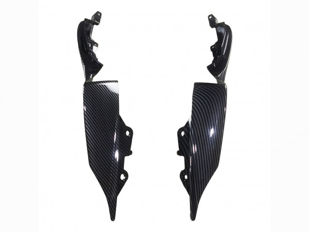 2021-2024 Yamaha YZF R7 Motorcycle Fairings - Black Carbon Fiber Carbon Fiber Canada Suppliers