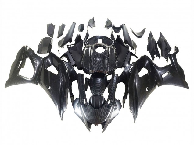 2021-2024 Yamaha YZF R7 Motorcycle Fairings - Black Carbon Fiber Carbon Fiber Canada Suppliers