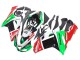 2007-2008 Kawasaki ZX6R Motorcycle Fairings - Green Red Canada Suppliers