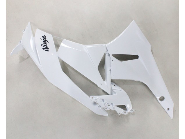 2009-2012 Kawasaki ZX6R Motorcycle Fairings - White Black Ninja Canada Suppliers