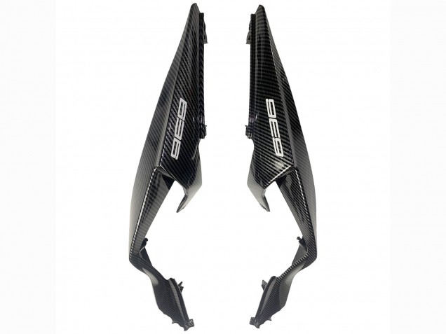 2019-2022 Kawasaki ZX6R Motorcycle Fairings - White Black Carbon Fiber Canada Suppliers