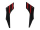 2013-2024 Kawasaki EX300 Motorcycle Fairings - Red Black Canada Suppliers