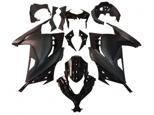 2013-2024 Kawasaki EX300 Motorcycle Fairing - Glossy Black Matte Black Canada Suppliers