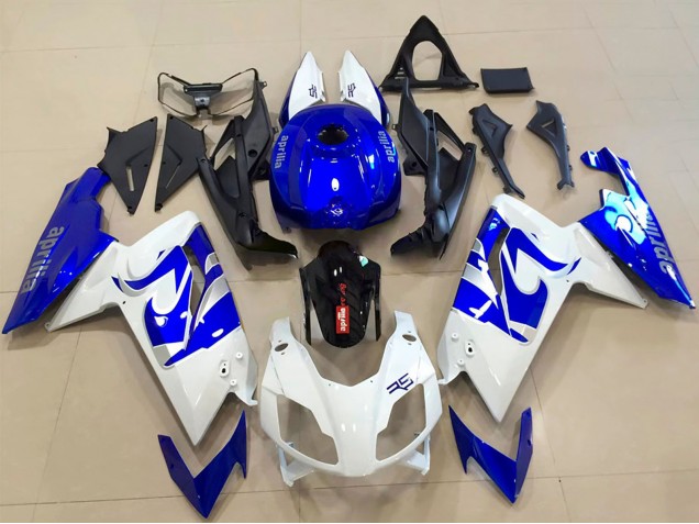2006-2011 Aprilia RS125 Motorcycle Fairings - White Blue Black Canada Suppliers