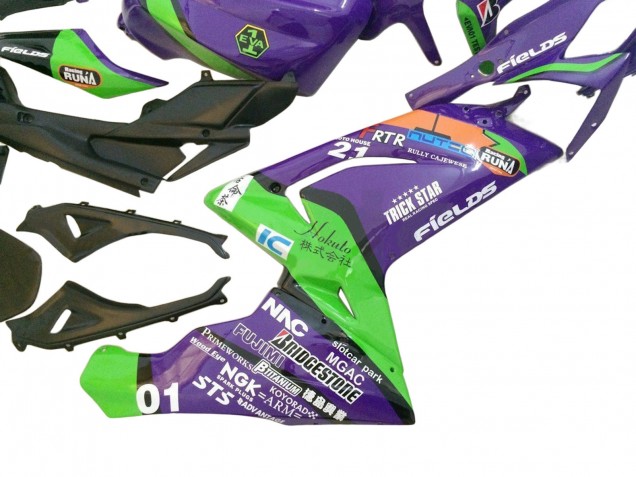 2006-2011 Aprilia RS125 Motorcycle Fairings - Purple Green Red Canada Suppliers