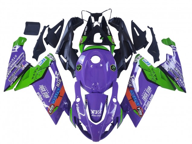 2006-2011 Aprilia RS125 Motorcycle Fairings - Purple Green Red Canada Suppliers
