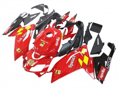 2006-2011 Aprilia RS125 Motorcycle Fairings - Red White Yellow Black Canada Suppliers
