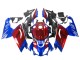 2006-2011 Aprilia RS125 Motorcycle Fairings - Blue Red Canada Suppliers
