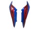 2006-2011 Aprilia RS125 Motorcycle Fairings - Blue Red Canada Suppliers