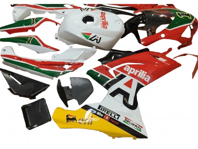 2006-2011 Aprilia RS125 Motorcycle Fairings - White Red Green Canada Suppliers