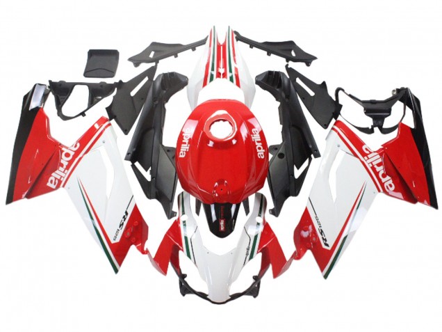 2006-2011 Aprilia RS125 Motorcycle Fairings - White Red Black Canada Suppliers