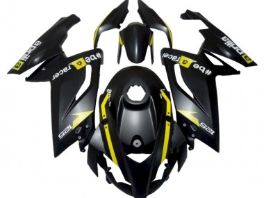 2006-2011 Aprilia RS125 Motorcycle Fairings - Matte Black Yellow Canada Suppliers