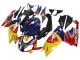 2006-2011 Aprilia RS125 Motorcycle Fairings - Yellow Dark Blue Red Bull Canada Suppliers