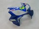 2004-2007 Honda CBR600 F4i Motorcycle Fairings - Blue Yellow Green MoviStar Canada Suppliers