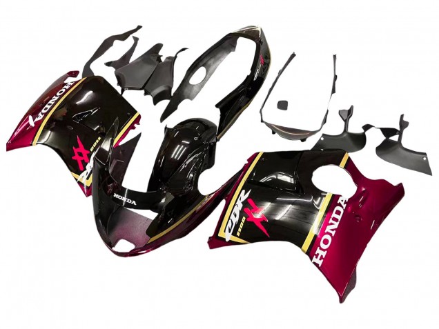 1996-2007 Honda CBR1100XX Blackbird Motorcycle Fairings - Glossy Black Red Yellow Canada Suppliers