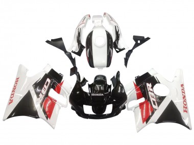 1991-1994 Honda CBR600 F2 Motorcycle Fairings - White Red Glossy Black Canada Suppliers