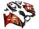 1995-1996 Honda CBR600 F3 Motorcycle Fairings - Orange Glossy Black Canada Suppliers