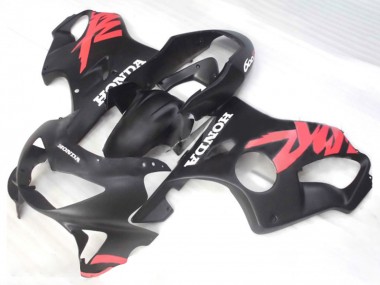 1999-2000 Honda CBR600 F4 Motorcycle Fairings - Matte Black Pink Decals Canada Suppliers