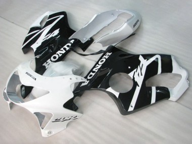 1999-2000 Honda CBR600 F4 Motorcycle Fairings - White Glossy Black Canada Suppliers
