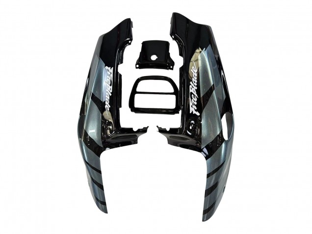 1992-1993 Honda CBR900RR 893 Motorcycle Fairings - Silver Glossy Black Canada Suppliers