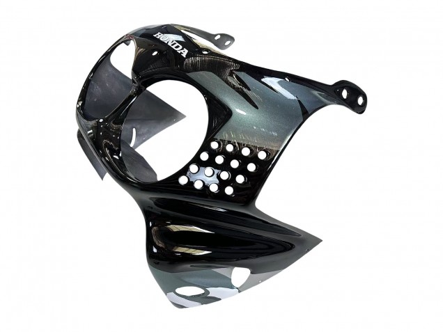 1992-1993 Honda CBR900RR 893 Motorcycle Fairings - Silver Glossy Black Canada Suppliers