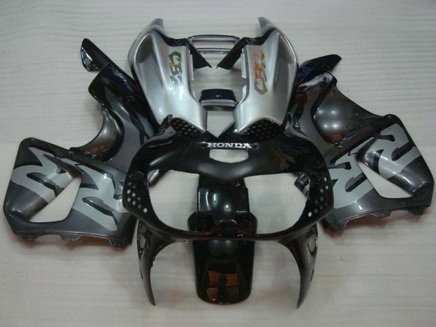1994-1995 Honda CBR900RR 893 Motorcycle Fairings - Silver Grey Glossy Black Canada Suppliers